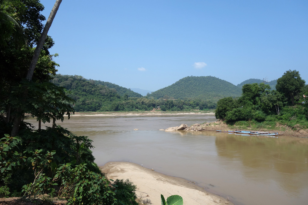 Luang Prabang - Flussseite Nam Khan