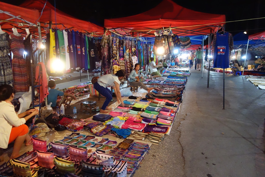 Nachtmarkt - Luang Prabang