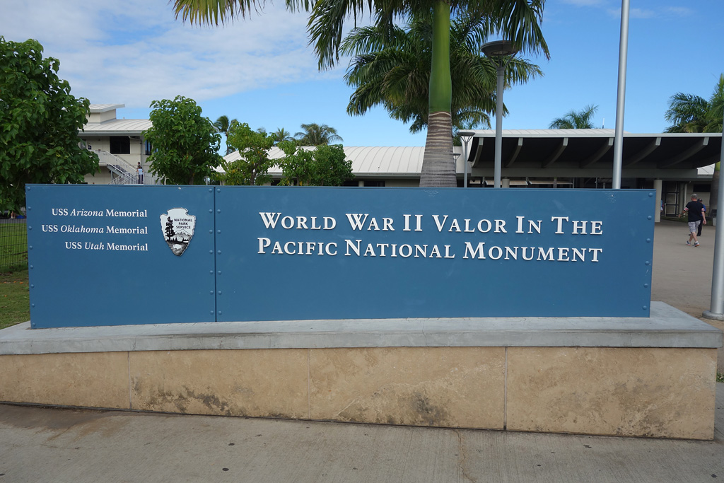 Eingang Pearl Harbor Besucherzentrum