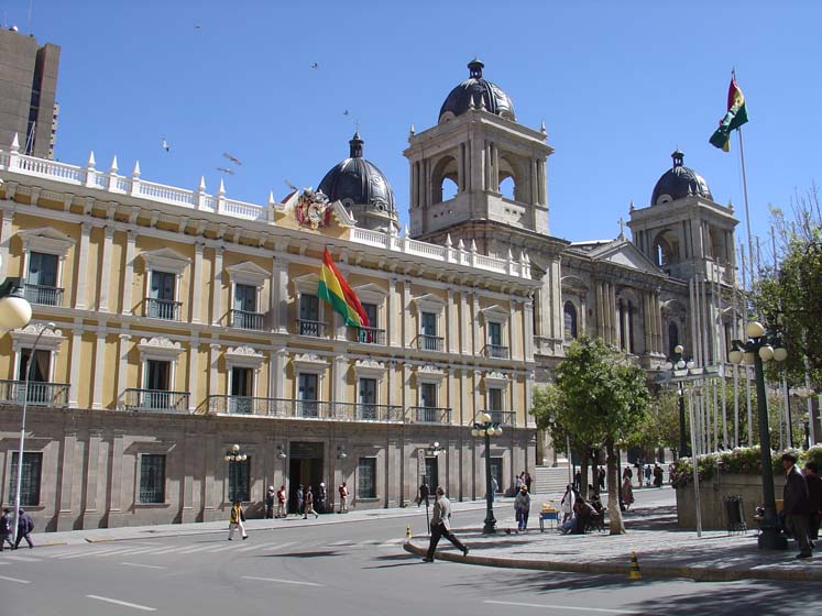 Präsidentenpalast - Plaza Murillo