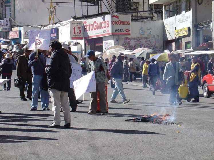 Demonstration La Paz