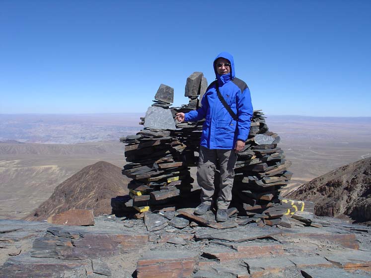 Gipfel Chacaltaya 5421 Meter