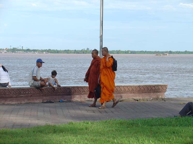 Uferpromenade - Phnom Pen