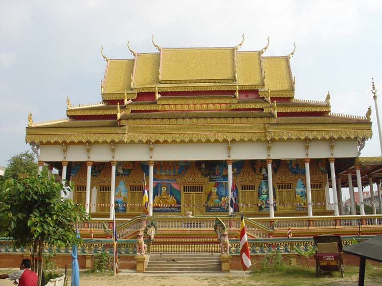 Farbenfroher Tempel - SiemReap
