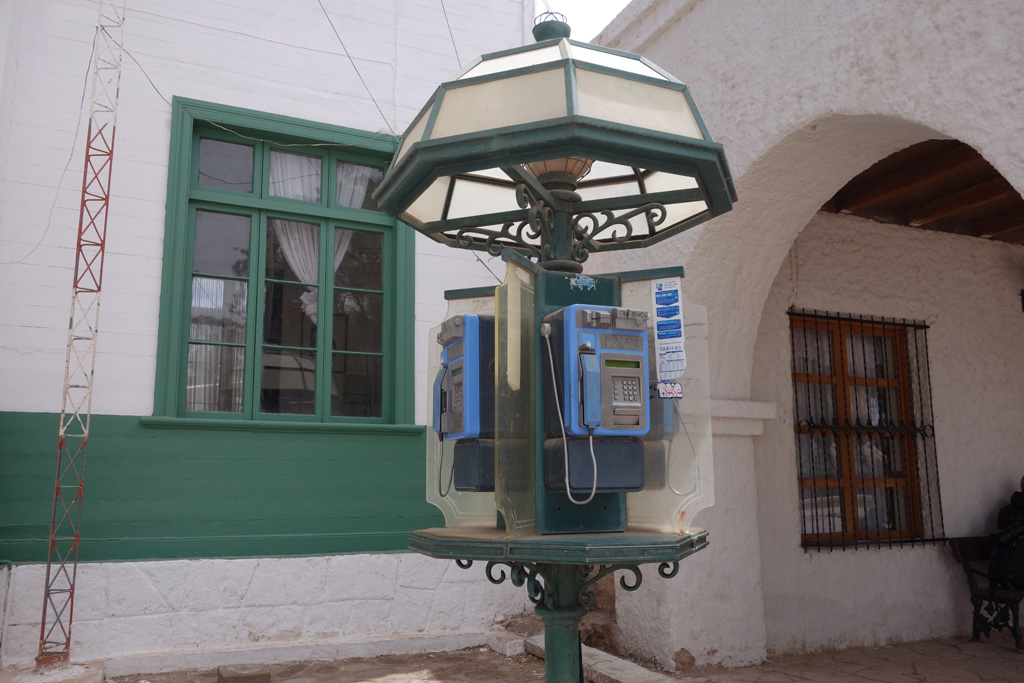 Telefonzelle - San Pedro de Atacama