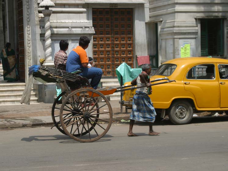 Verkehrsmittel Kalkutta/ Kolkata - ©Foto von Axel Wernicke