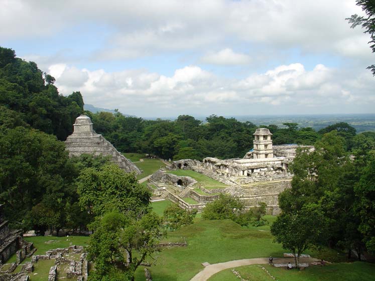 El Palacio - Templo de las Inscripciones - Palenque