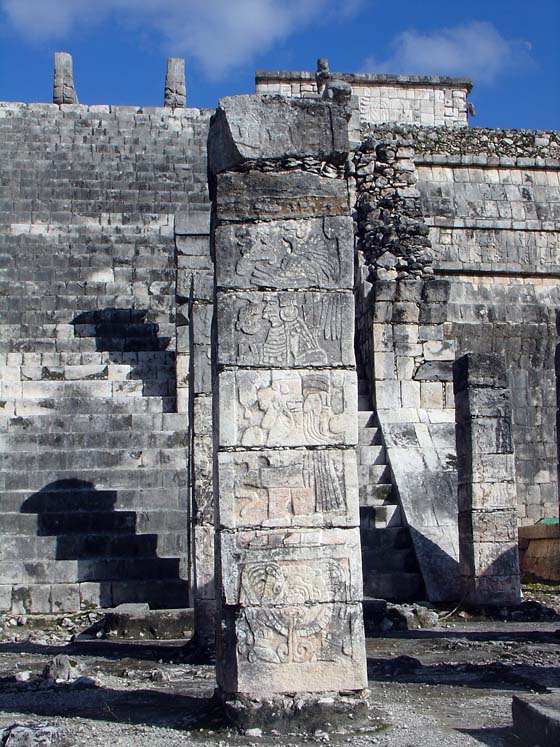 Templo de los Guerreros - Tempel der Krieger - Chichén Itza
