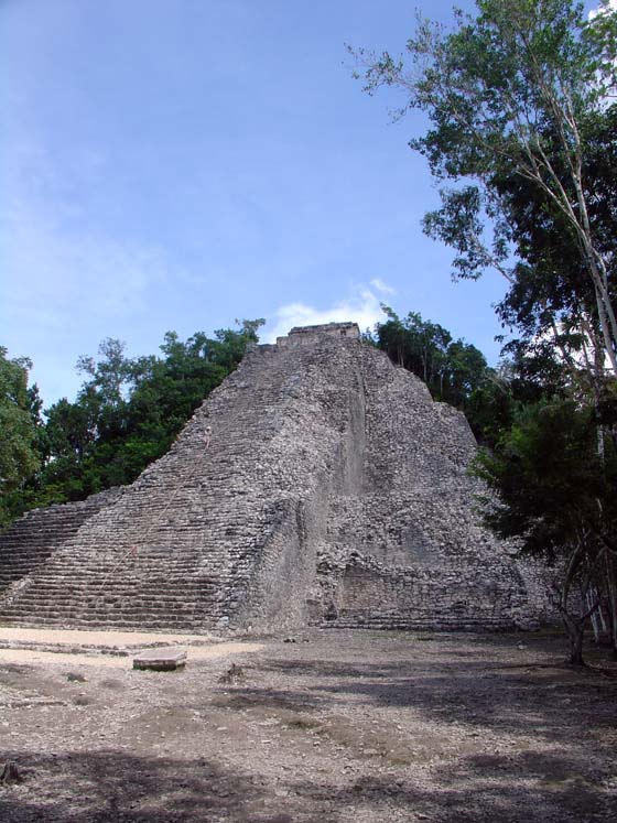 Nohoch Mul - Große Pyramide - Cobá