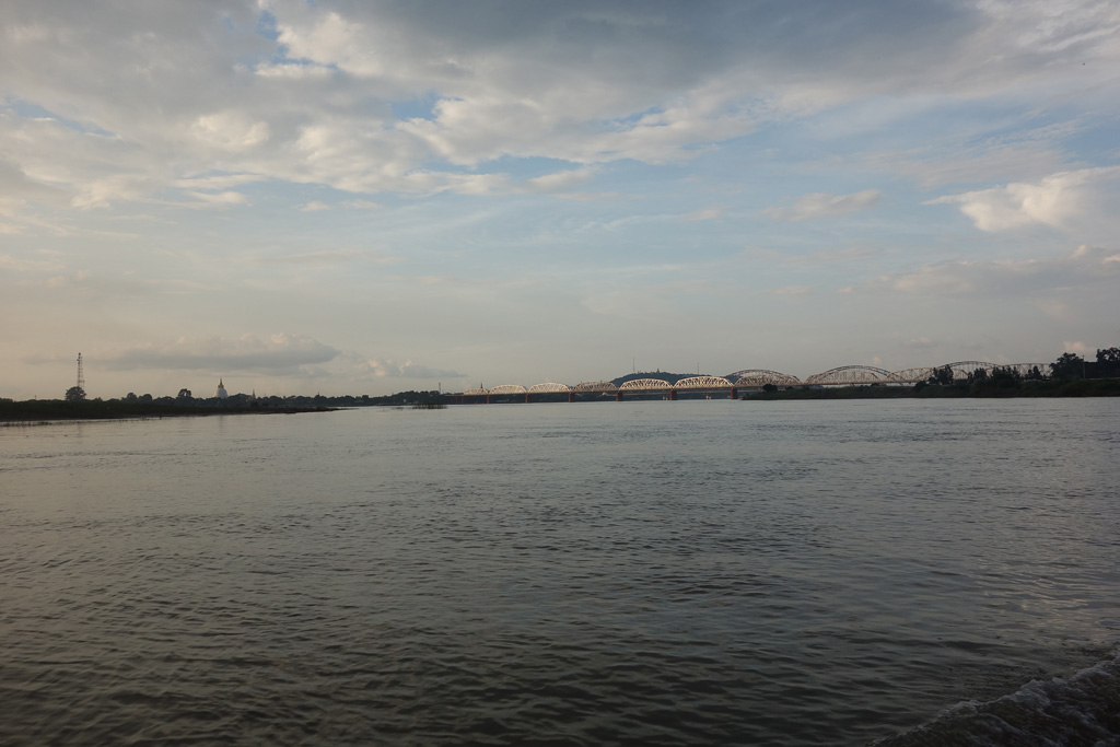Irrawady und Myitnge Fluss