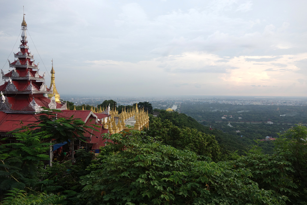 Mandalay Hill - Impressionen Aufstieg