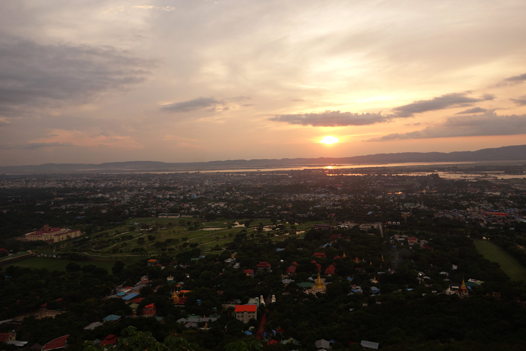 Sundown - Mandalay Hill