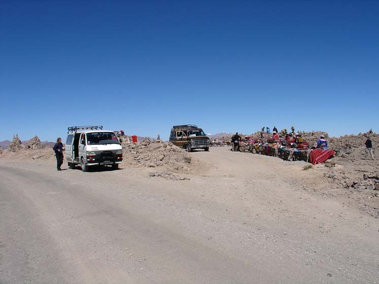 Pata Pampa Paß in 4800 Meter Höhe