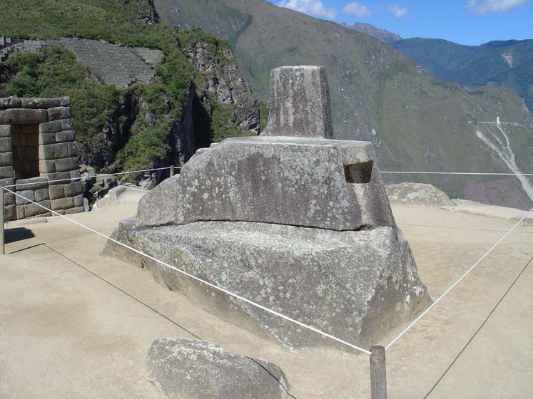Intihuatana Sonnenuhr - Machu Picchu