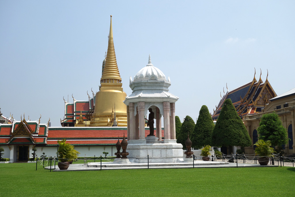 Blick auf Wat Phra Kaeo