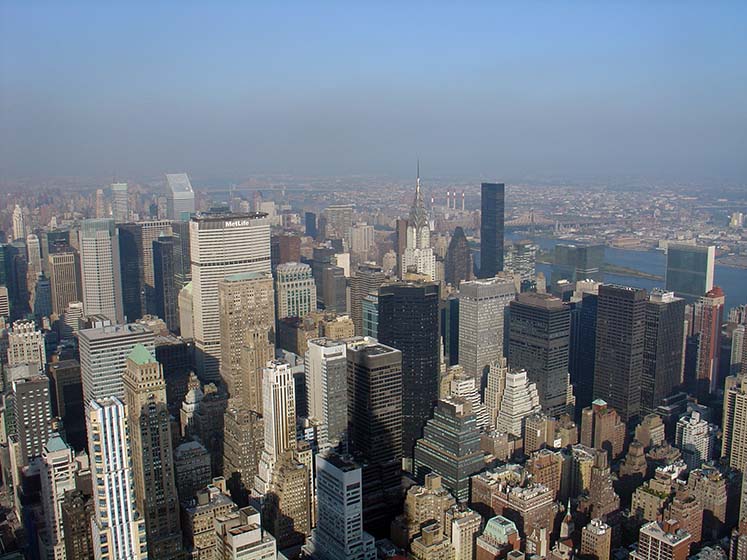 Blick Richtung Chrysler Building - New York