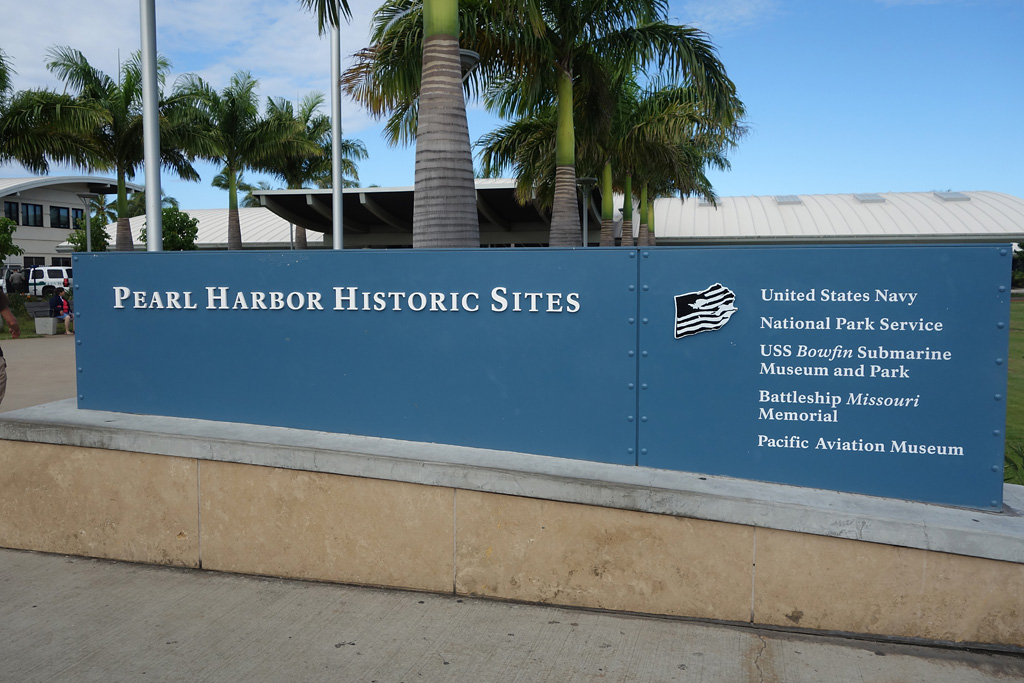 Eingang Pearl Harbor Besucherzentrum