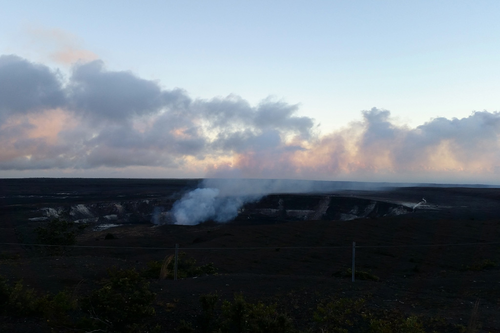 Kilauea Krater